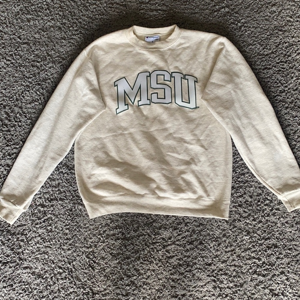 michigan state university crewneck